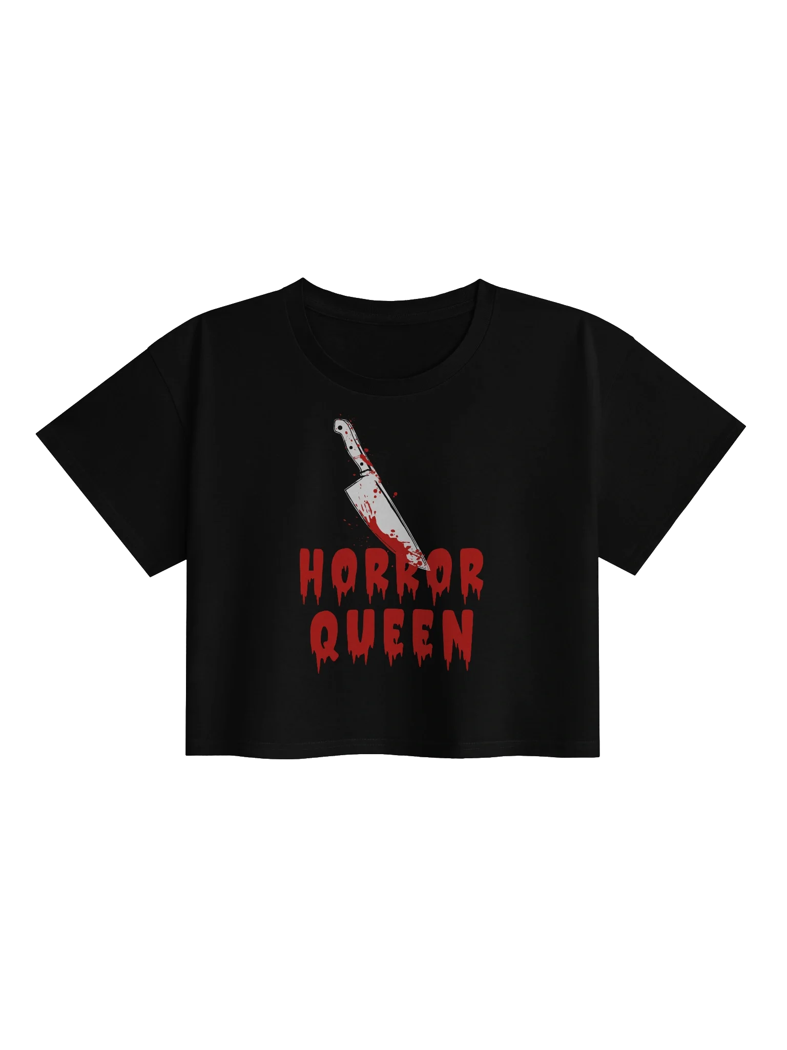 Horror Queen Unisex Crop Top product image (1)