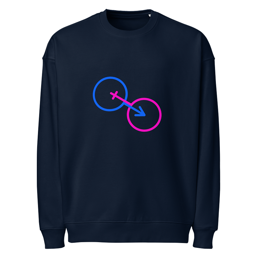 Eco-Chic Traditional Love Unisex Organic Sweatshirt product image (1)