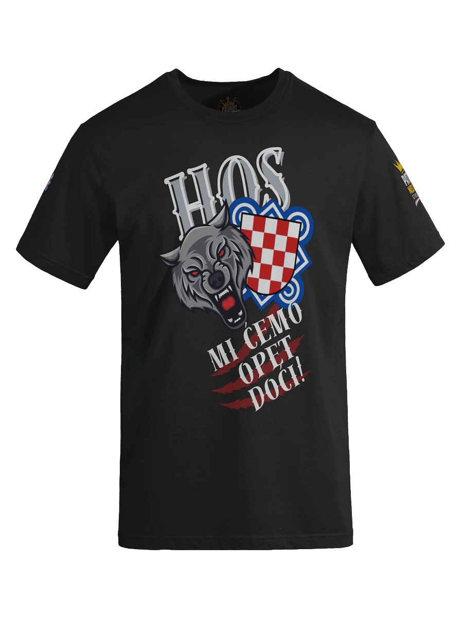 Royal Patriot Horseman T-Shirt HOS mi ćemo opet doći product image (3)