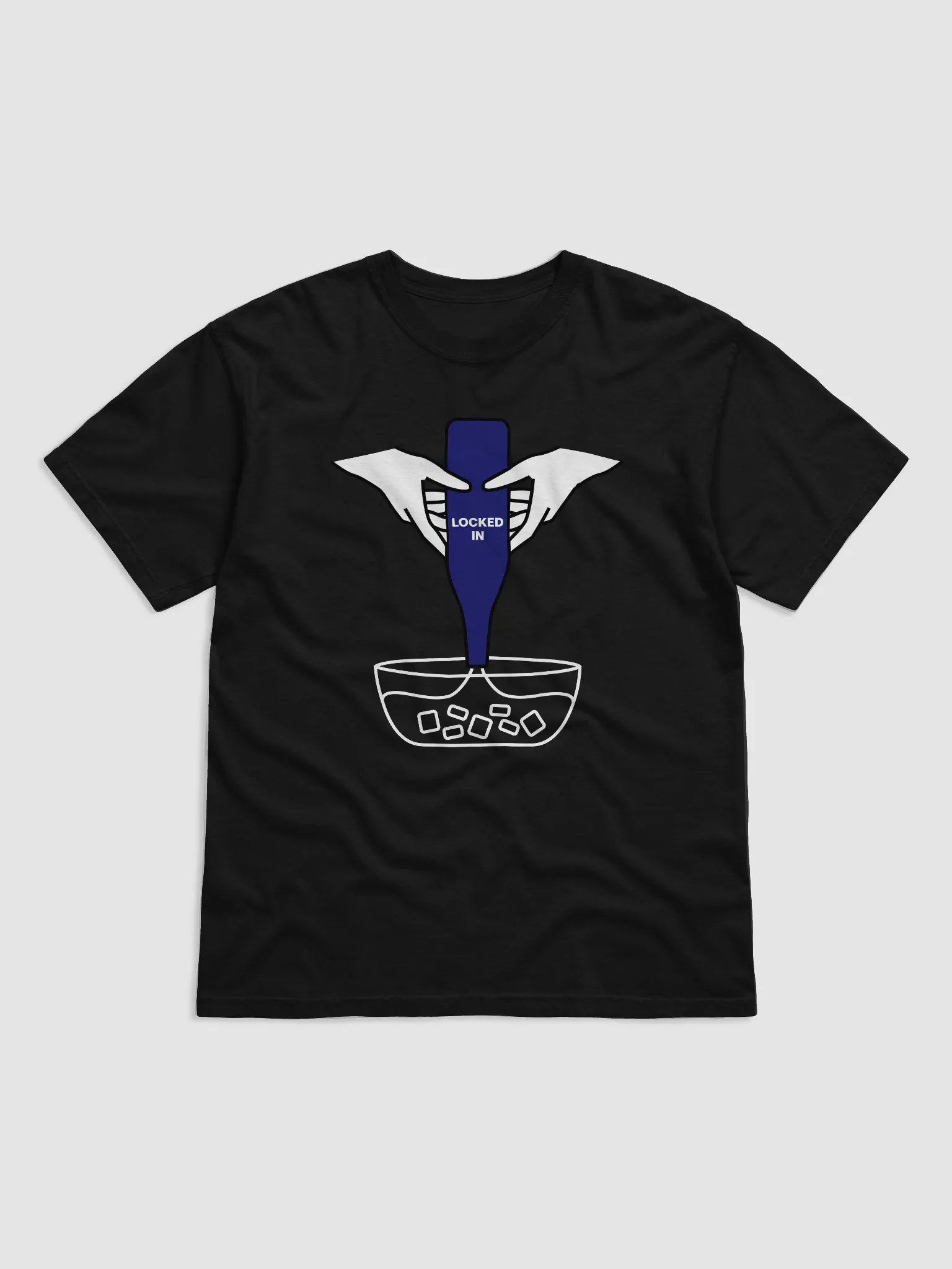 Bottle pouring - Tshirt - Morning Routine - ashton hall product image (1)