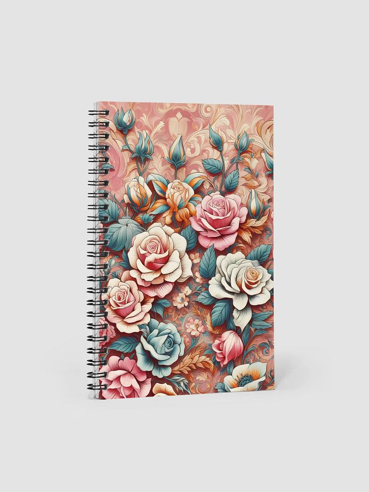 Royal Floral Spiral Notebook product image (1)