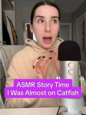 Replying to @zoe.roy2001 how I was almost on the show Catfish! #asmr #storytime #whispering #longvideo #blueyeti 