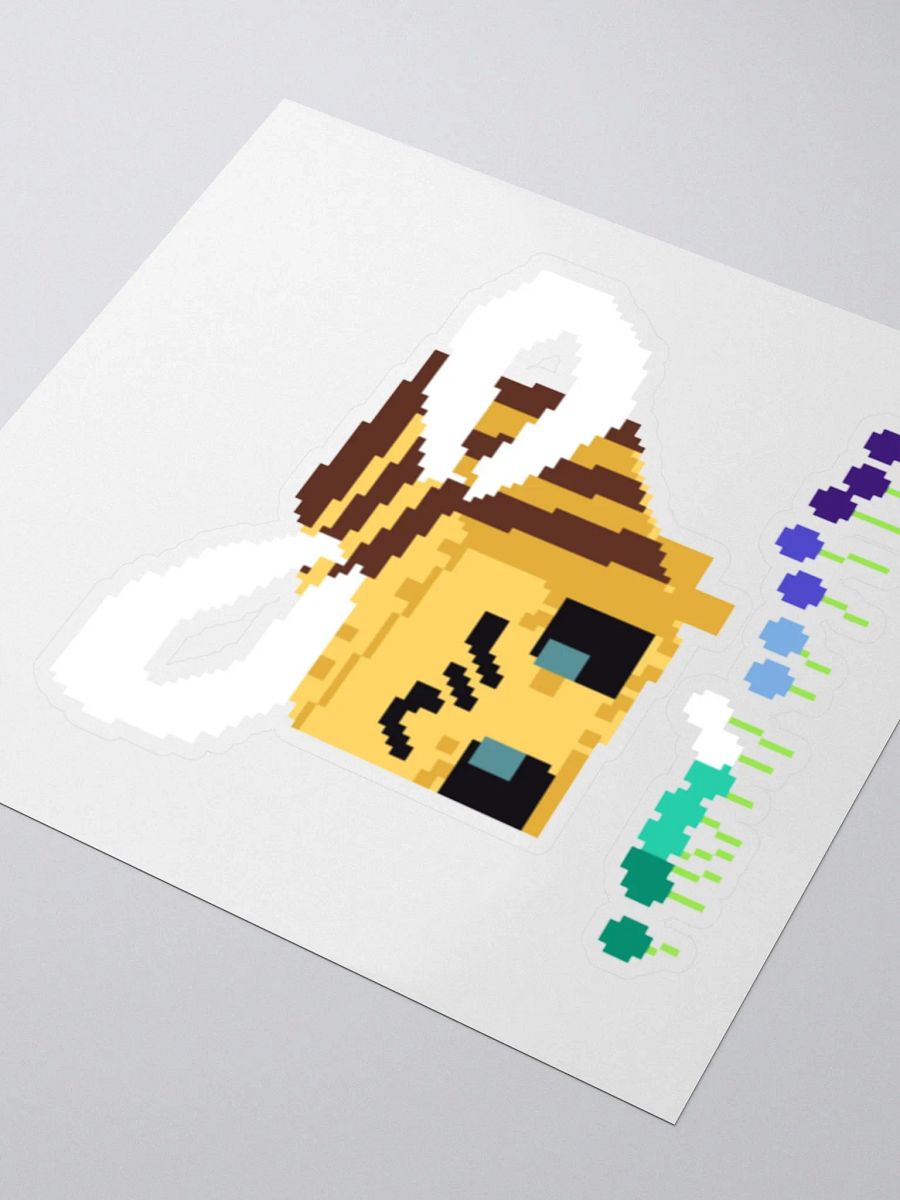 Minecraft bee sticker (gay) product image (3)