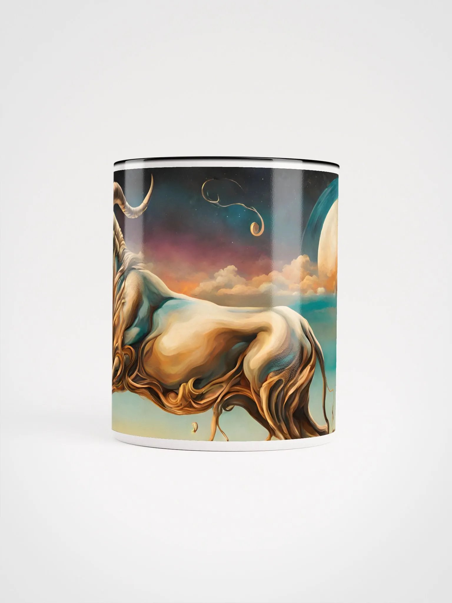 Capricorn - Salvador Dalí Zodiac Decoded: Unveiling Dalí's Surreal Cosmic Delirium product image (5)