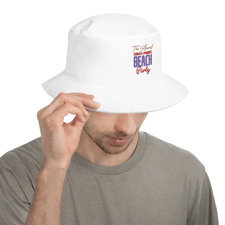 Coles Point Beach Party Embroidered Bucket Hat product image (2)