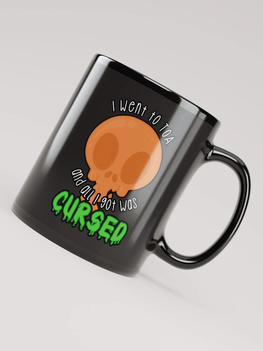 All I Got Was Cursed - Druid - Black Glossy Mug product image (4)