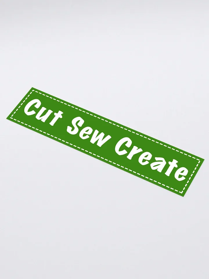 Cut Sew Create Bumper Sticker product image (1)