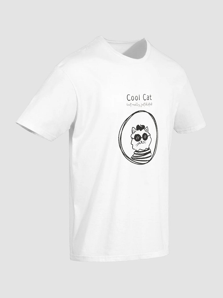 Cool Cat Sunglasses Unisex T-Shirt product image (2)