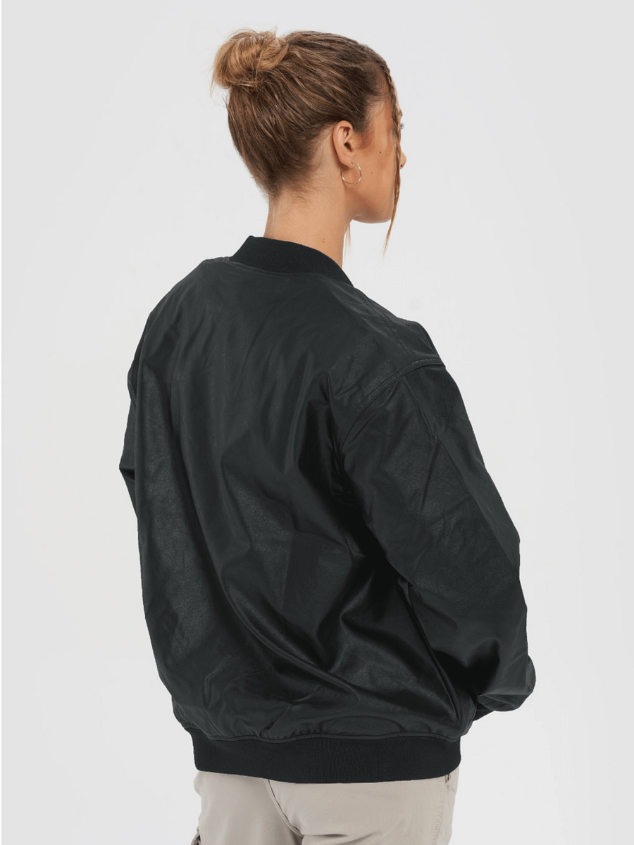 WOMEN - LEATHER BOMBER JACKET product image (3)