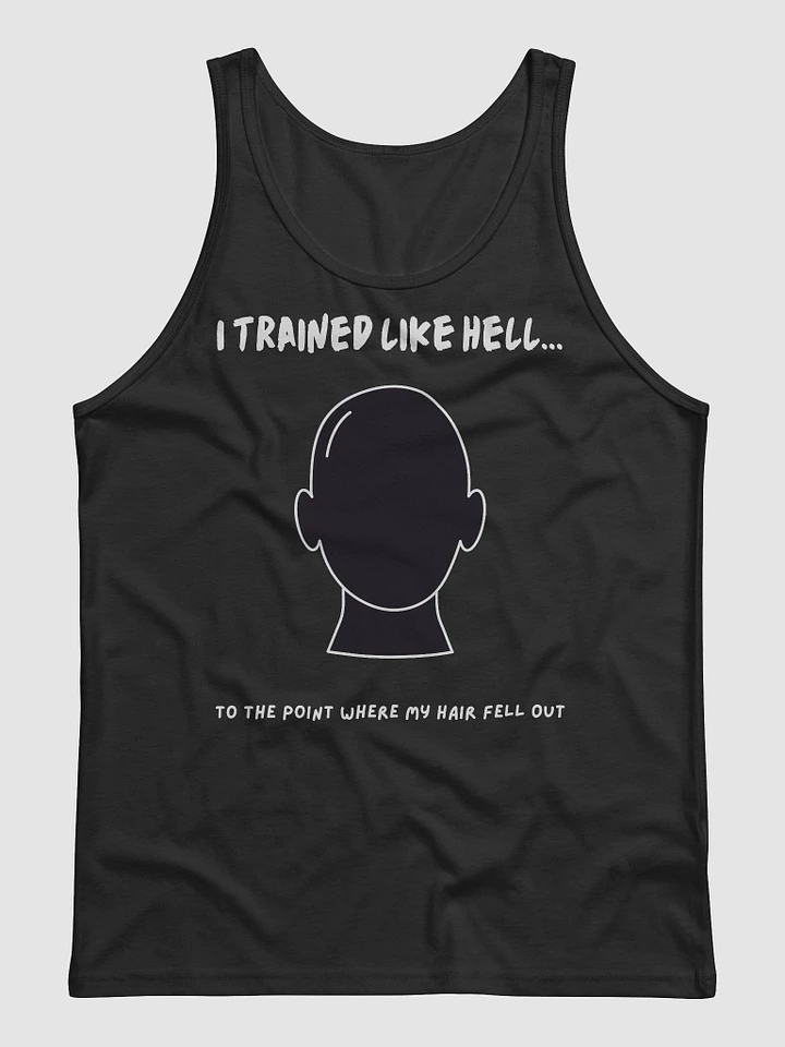 Trained until I'm bald tank top product image (1)