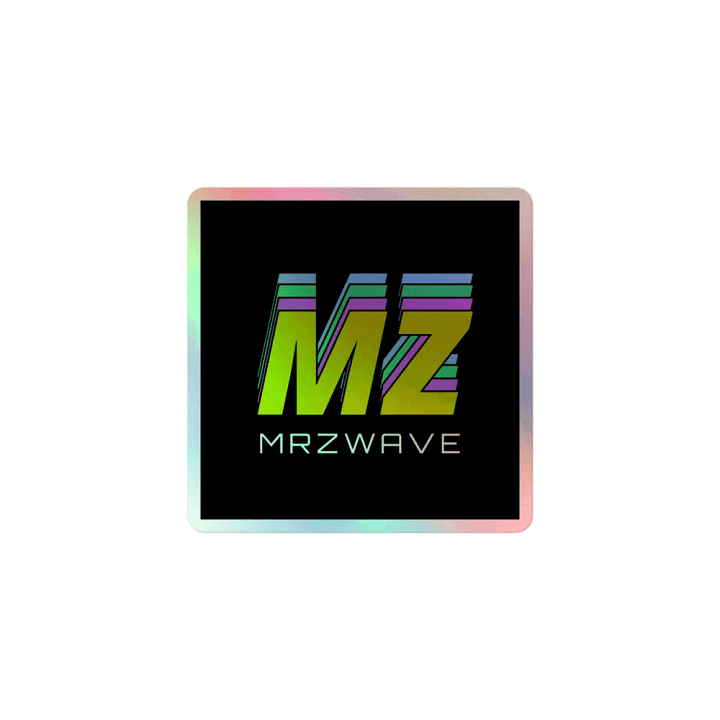 MRZ Wave Holographic Sticker Set product image (1)