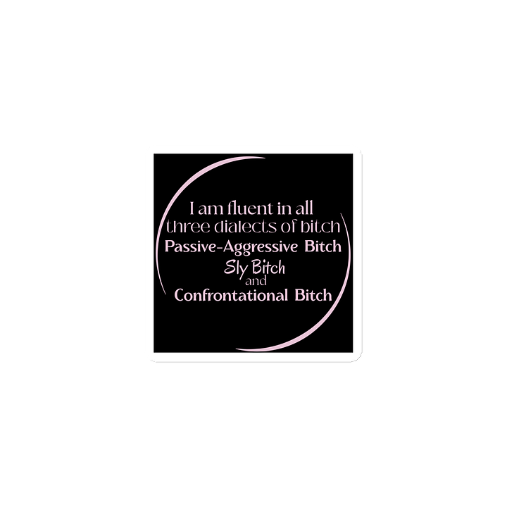 Three dialects. Tons of Sass. product image (1)