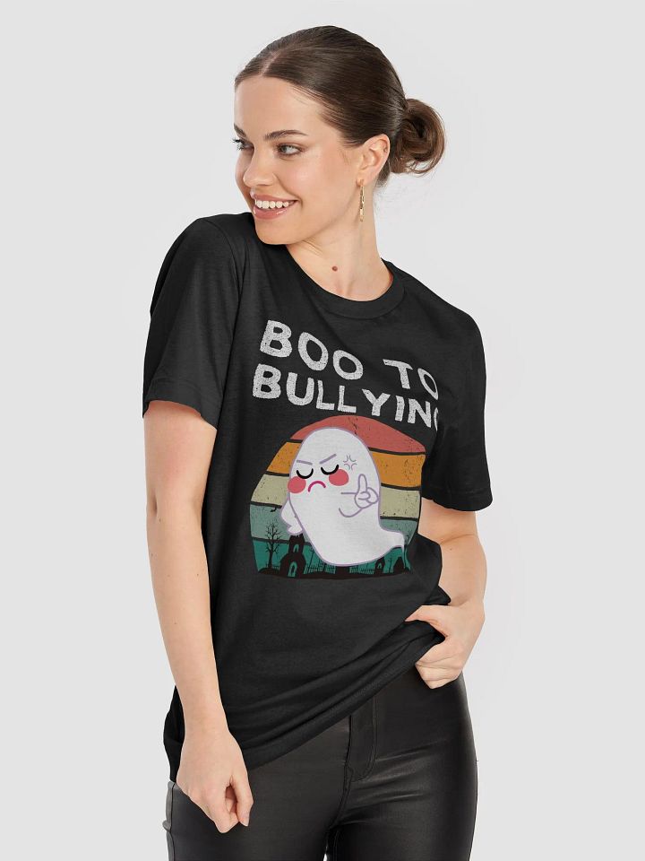 Boo Anti Bullying Funny Halloween T-Shirt product image (2)
