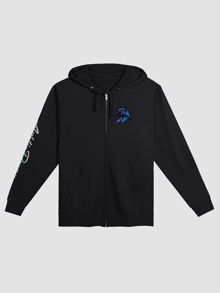 Arktic Raven Gradient Zip Hoodie product image (1)