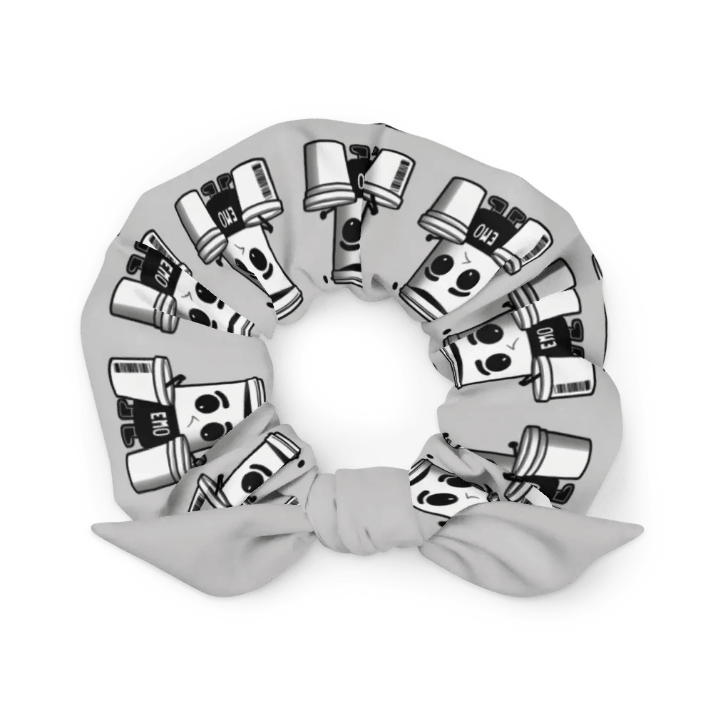 Whimsical Cup Characters All-Over Print Scrunchie product image (1)