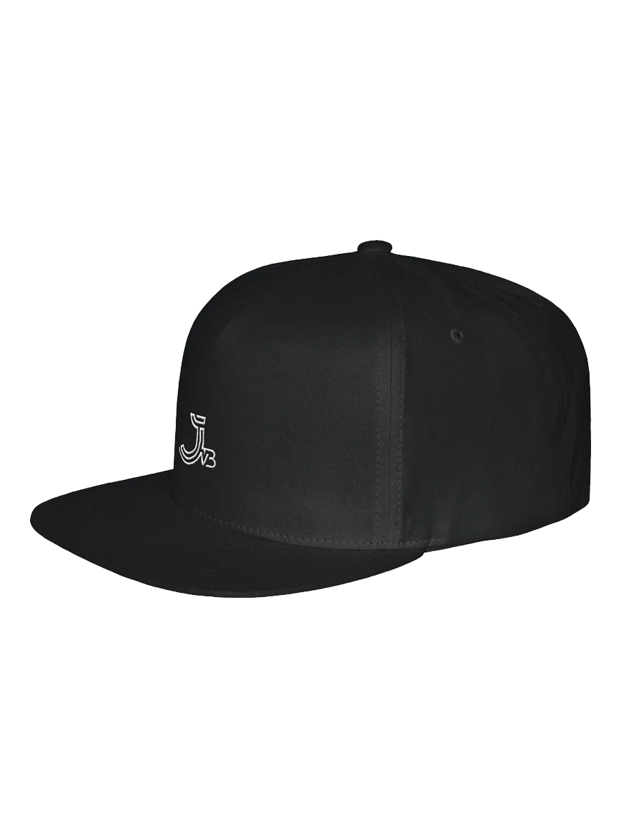 JVB Stylized Logo Flat Snapback Cap product image (3)