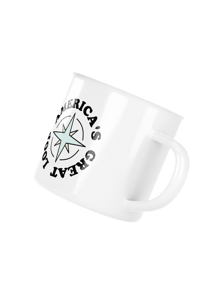 No Regrets Retro Enamel Mug product image (3)