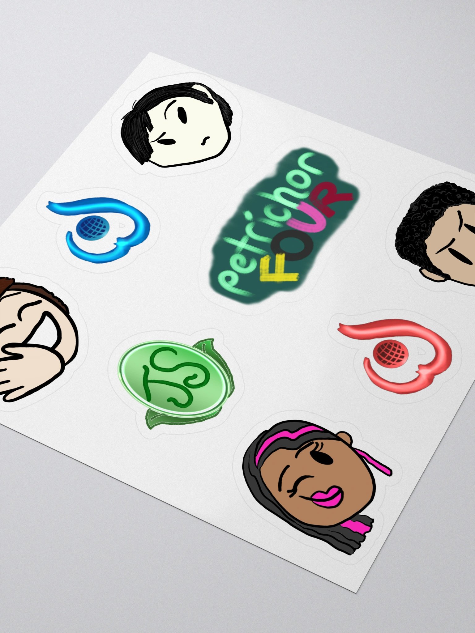 Petrichor Four Stickers product image (3)