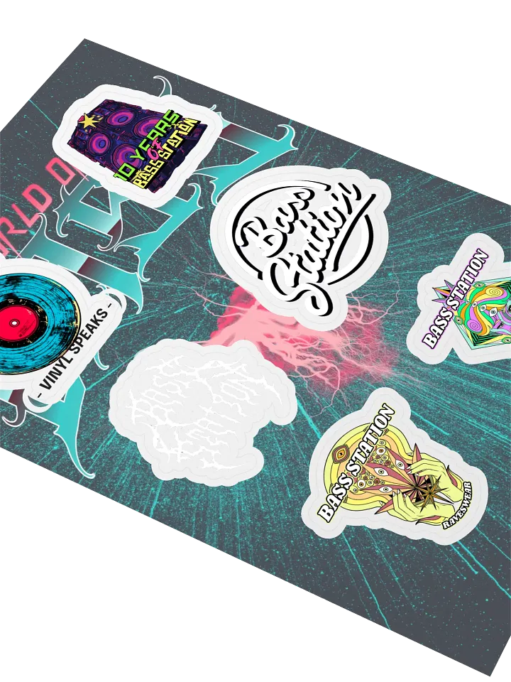 10 Years of Bass Station Stickers product image (2)