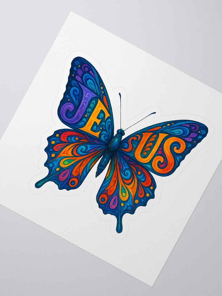 Divine Butterfly Kiss Cut Stickers product image (2)
