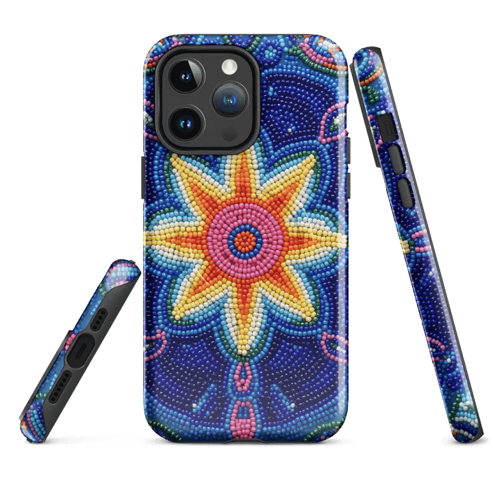 Sunburst Faux-Beadwork iPhone® Tough Case product image (4)