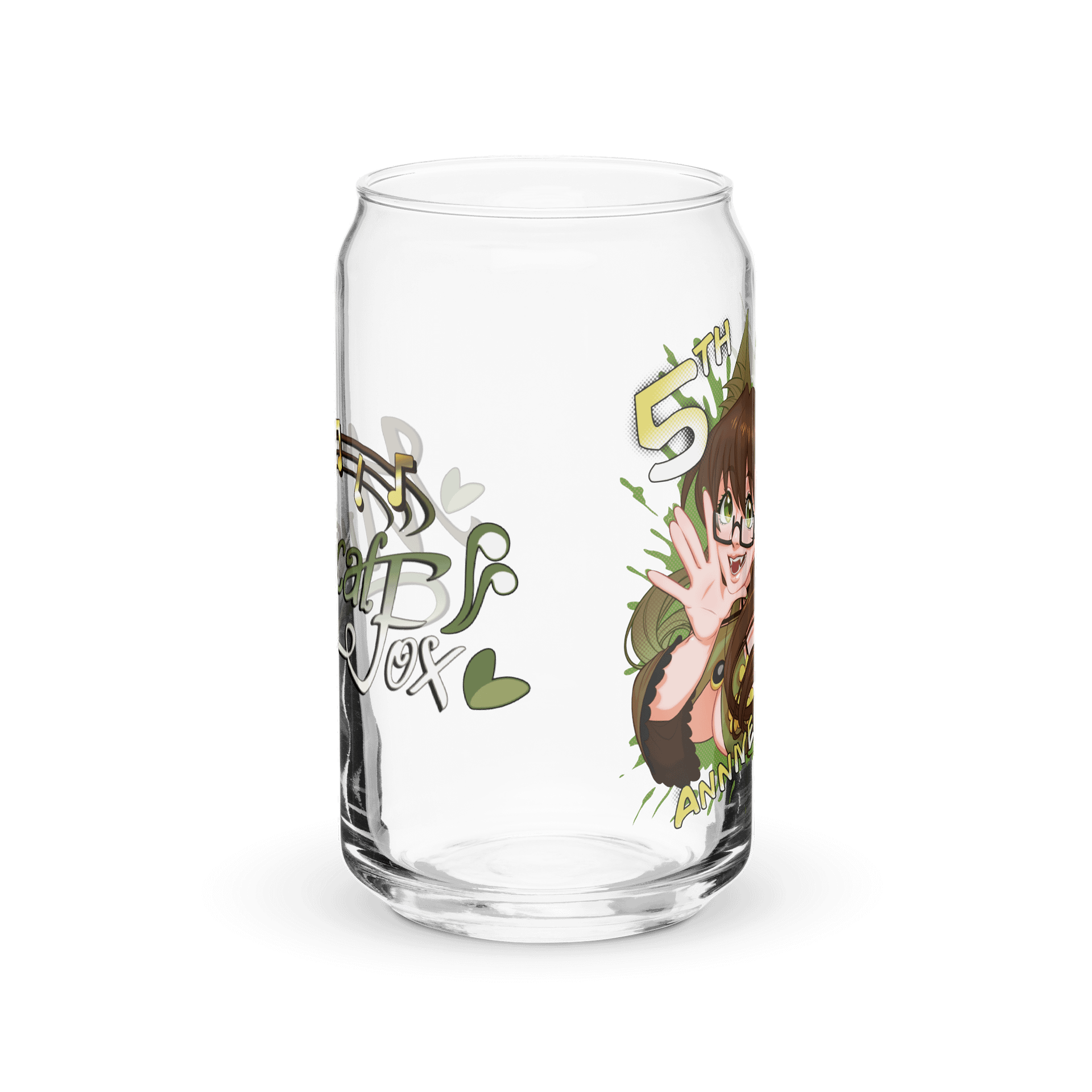 Fifth Year Anniversary Soda Glass product image (6)