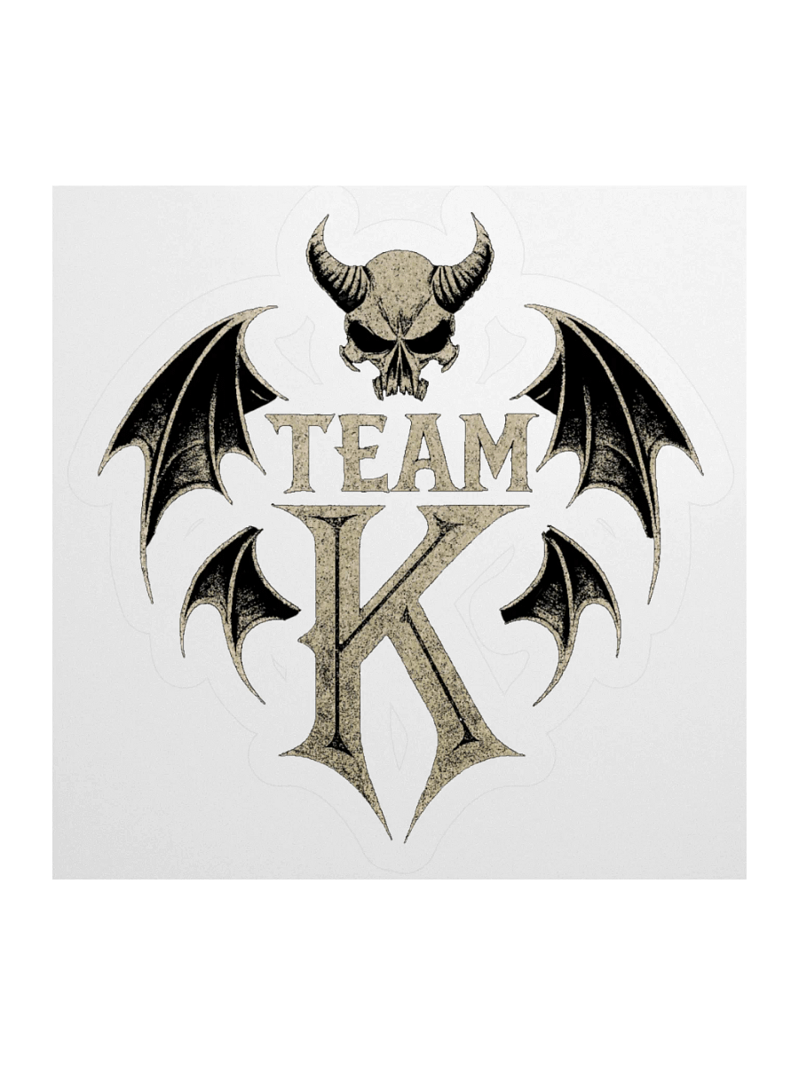 Team K V-3 STICKERS product image (1)