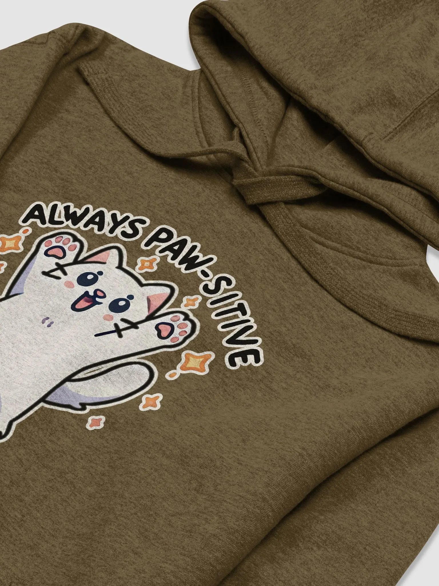 Always paw-sitive dark hoodie product image (3)