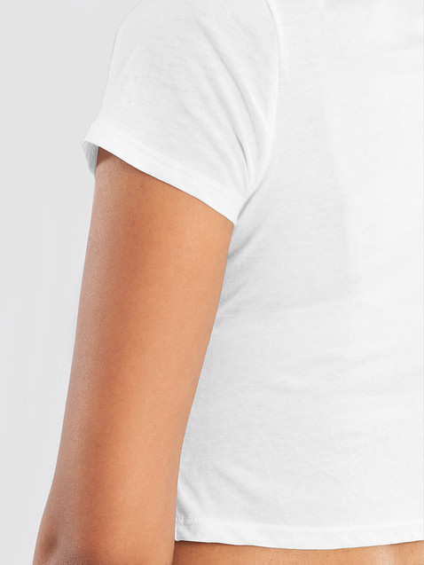 Photo showing Bella+Canvas Women's Crop Tee