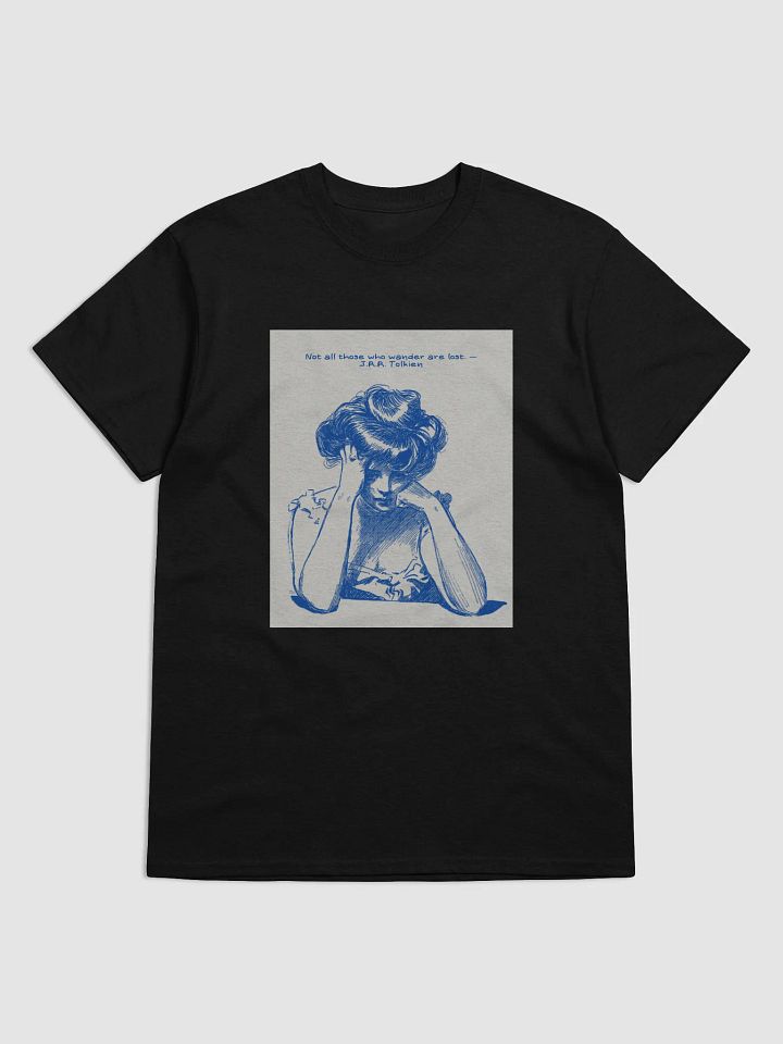 Not All Who Wander Are Lost T-Shirt – J.R.R. Tolkien Inspired product image (1)
