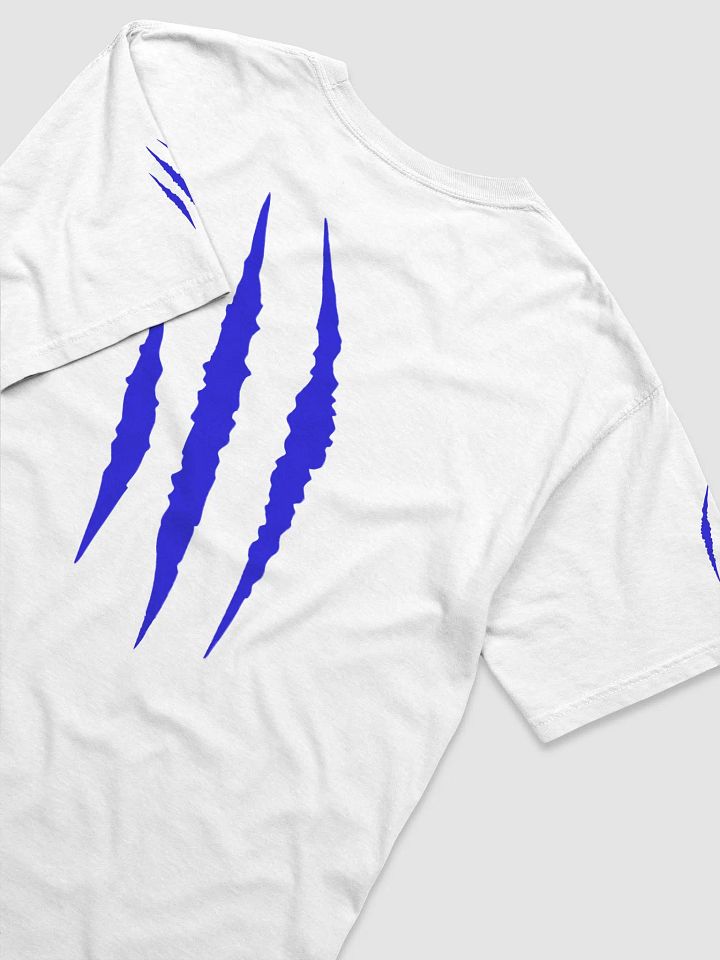 "Scratch Claws" (Blue) Comfort Colors Garment-Dyed Heavyweight T-Shirt product image (2)