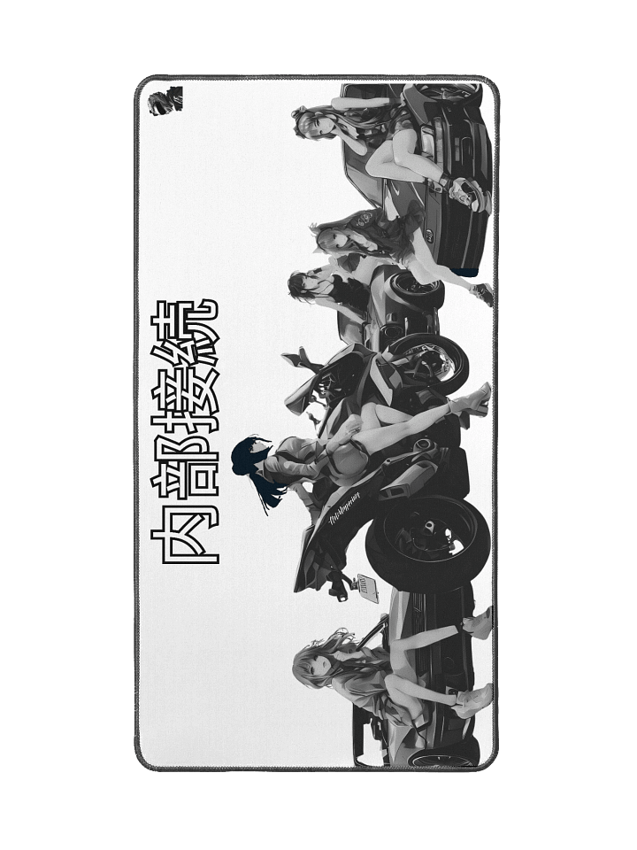 Clutch Greyscale Desk Mat product image (2)