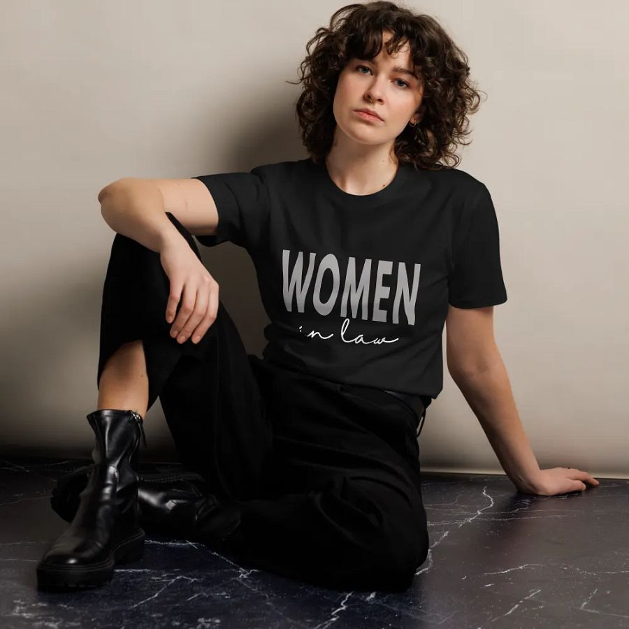 Women In Law Lawyer School Student Attorney Graduation Unisex Premium T-Shirt product image (4)