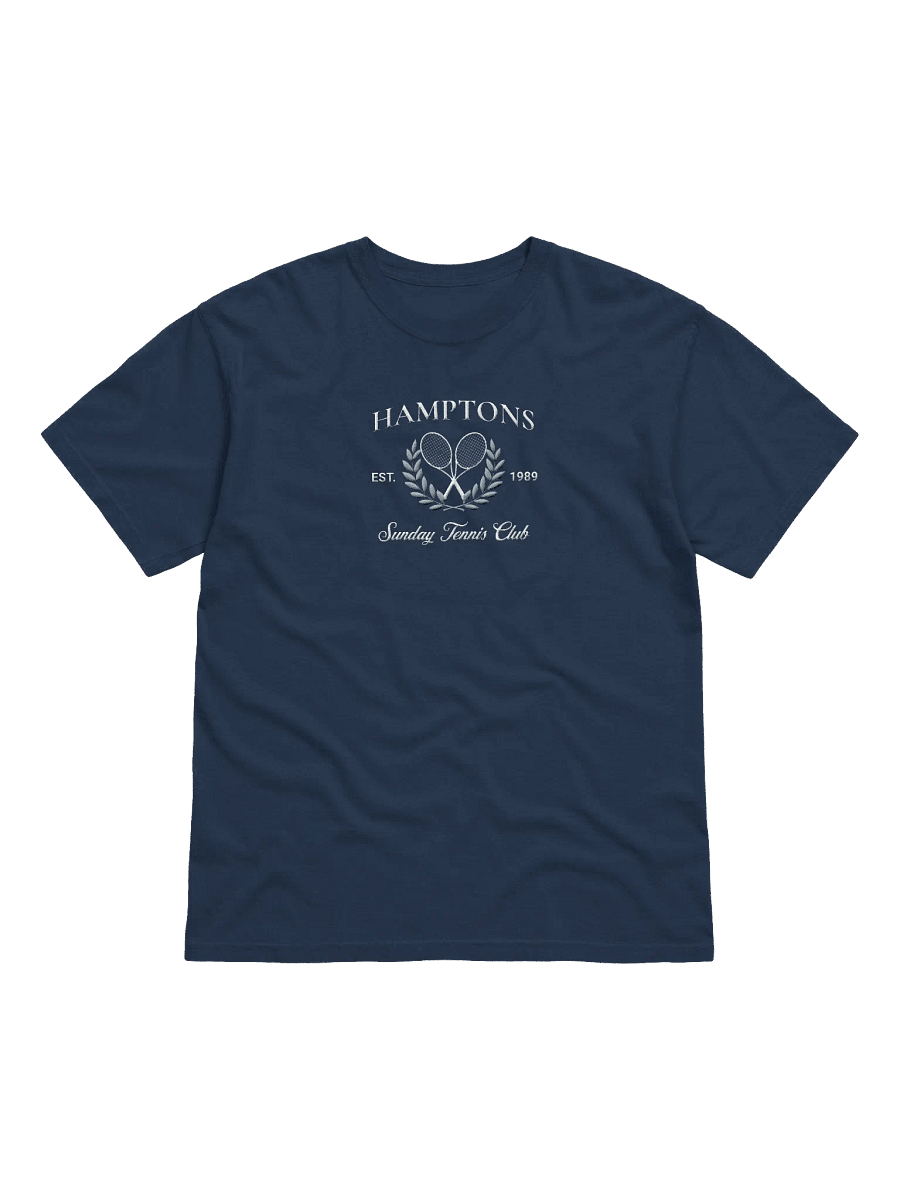Hamptons Tennis Club Center Embroidery Tee product image (2)