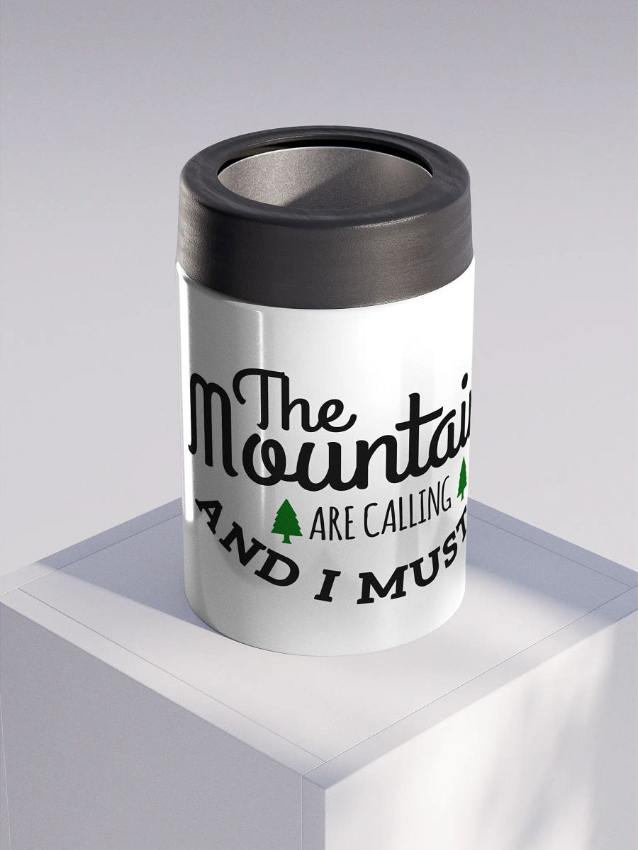 Mountain Calling Stainless Steel Koozie product image (3)