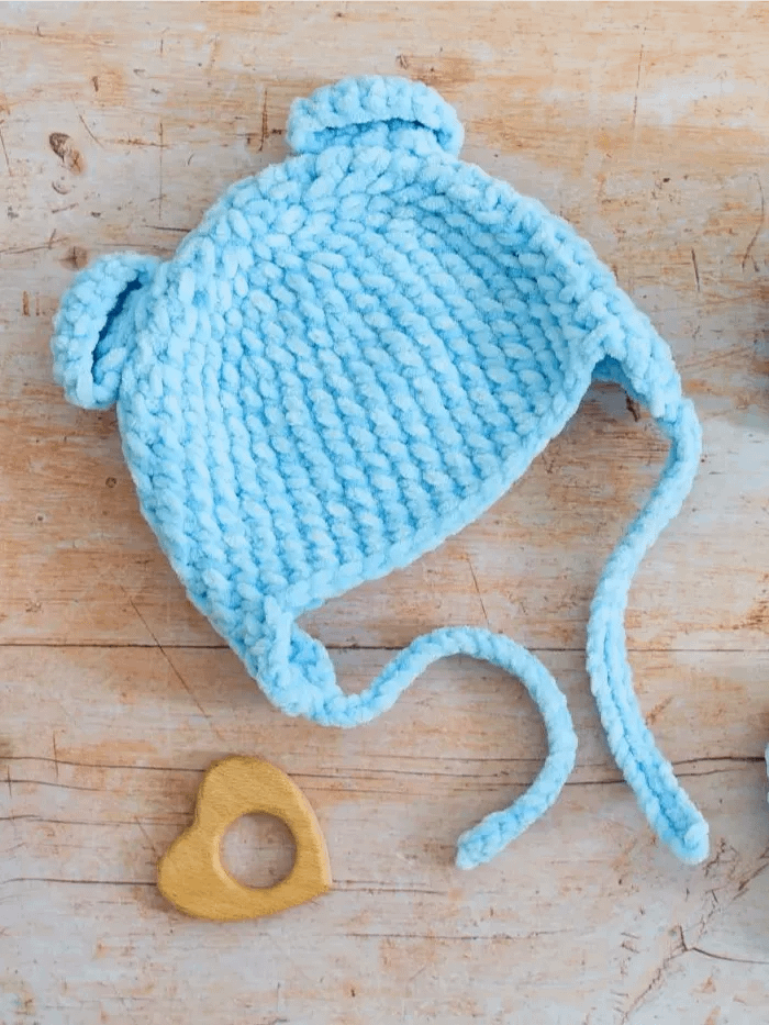 Crochet Pattern: Baby Hat (with Bear Ears) product image (6)