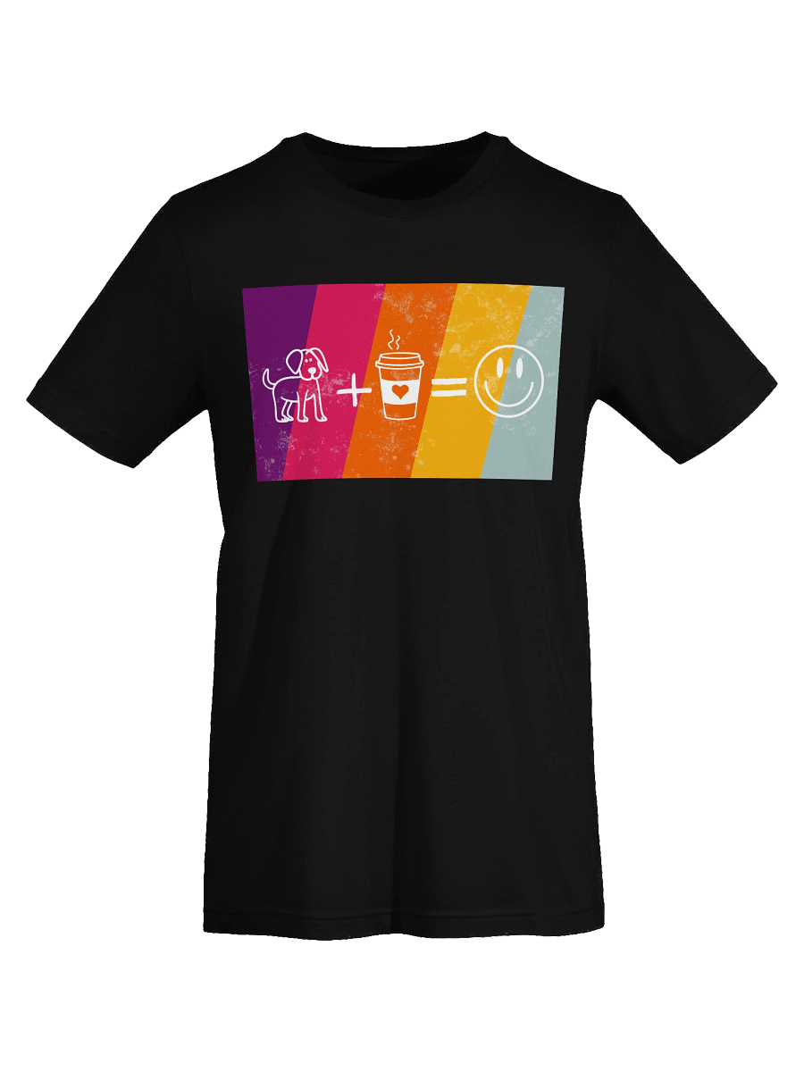 Dogs + Coffee = Happiness T-Shirt product image (27)