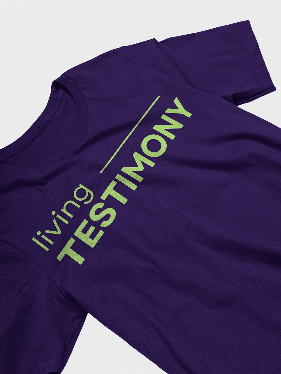 Living Testimony Graphic Tee product image (15)