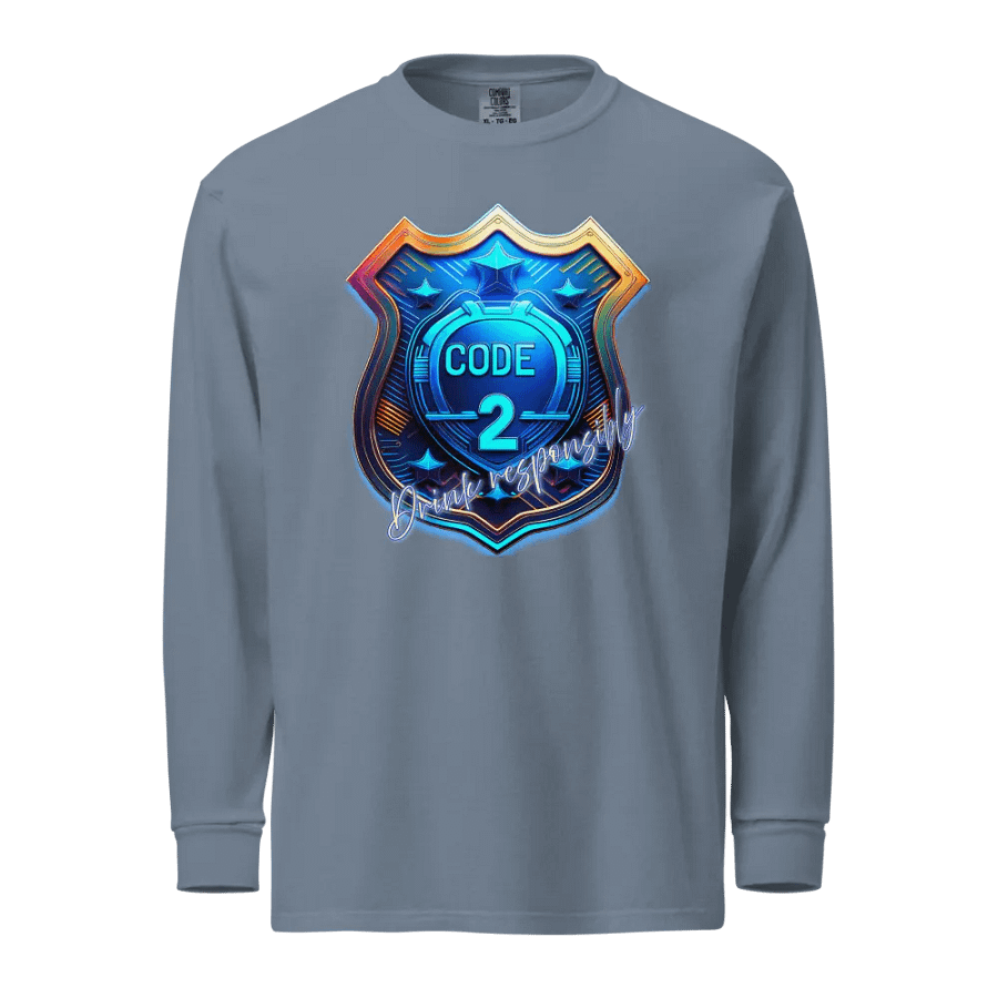 Code 2 - Men's Long Sleeve Shirt product image (5)