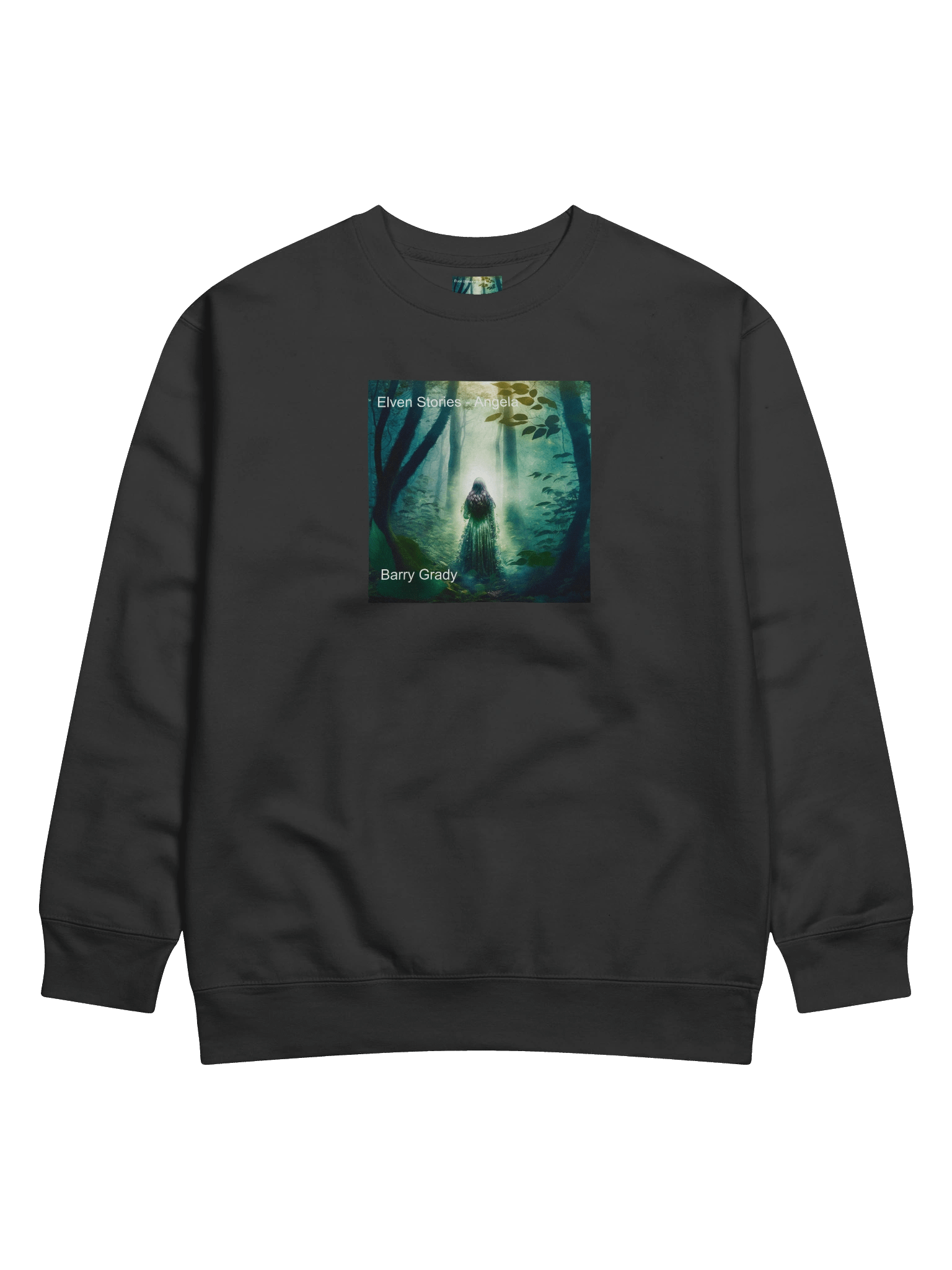 'Elven Stories - Angela' Album Cover Premium Sweatshirt product image (1)