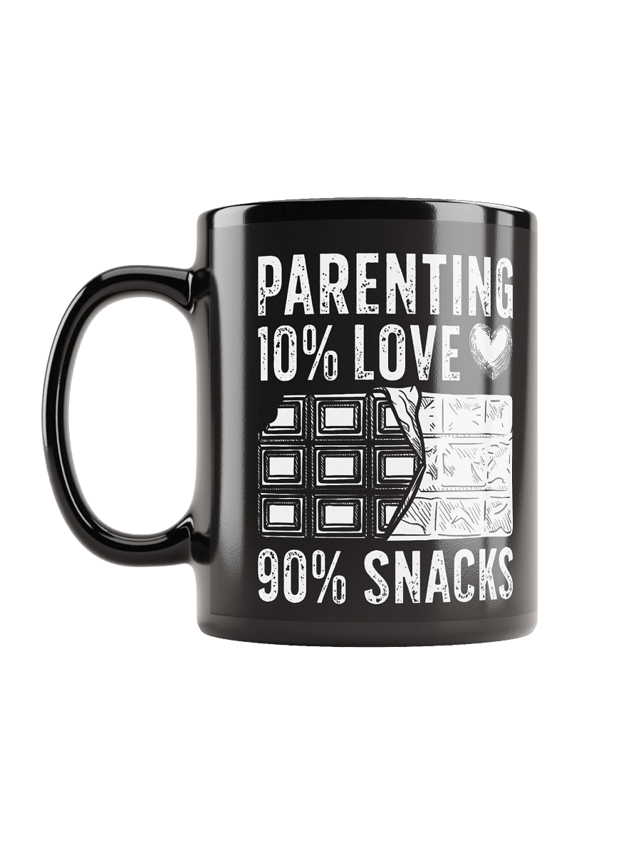 Parenting 10% Love 90% Snacks – Funny Dad Mug product image (11)