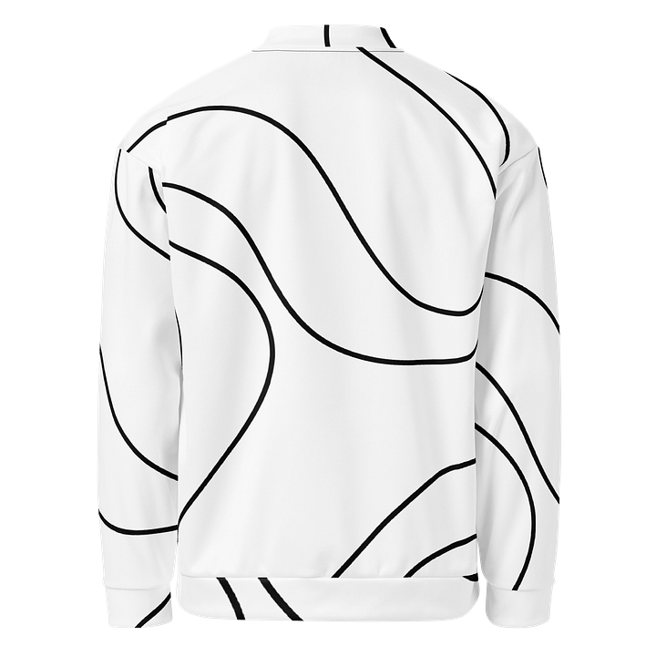 Irregular Flow Bomber Jacket product image (2)