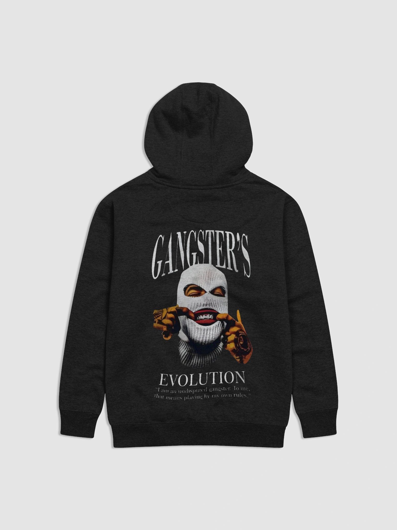 Vertical tribal stripe with geometric motifs Hoodie product image (2)