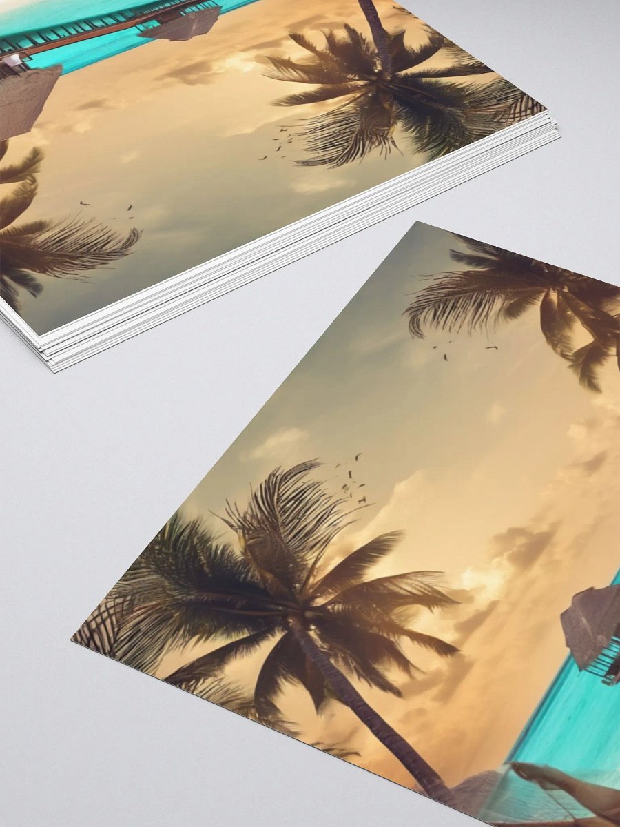 Maldives Scenery Sticker product image (7)