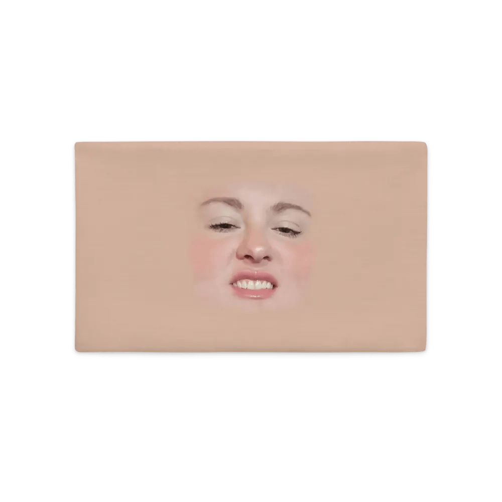 Neat Pillow Cover - WITH "HAIR"! product image (1)