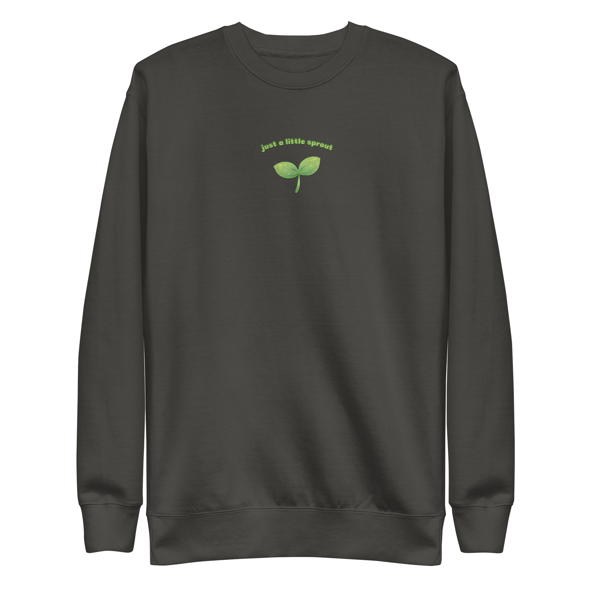 Just a little Sprout Embroidered Sweatshirt product image (3)