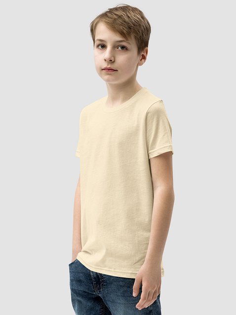 Photo showing Bella+Canvas Youth Short Sleeve T-Shirt