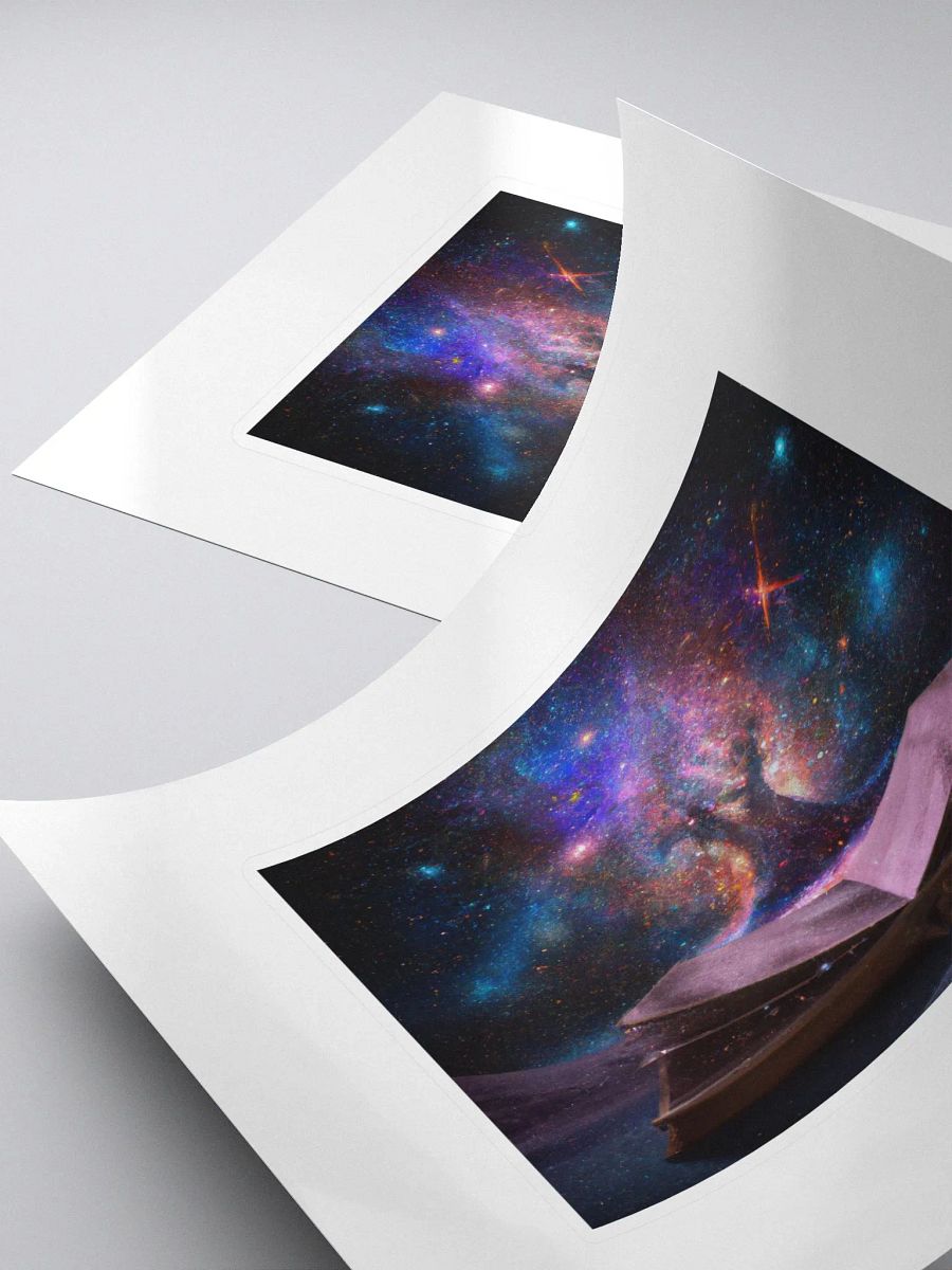 Galactic Wild Book Alpha Sticker product image (4)