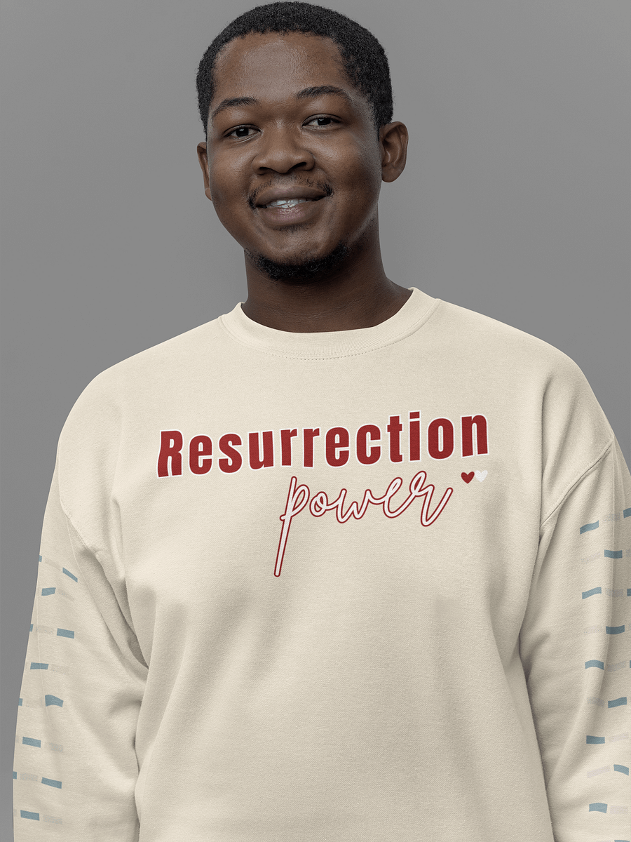 Resurrection Power, Christian Heritage Premium Sweater product image (1)