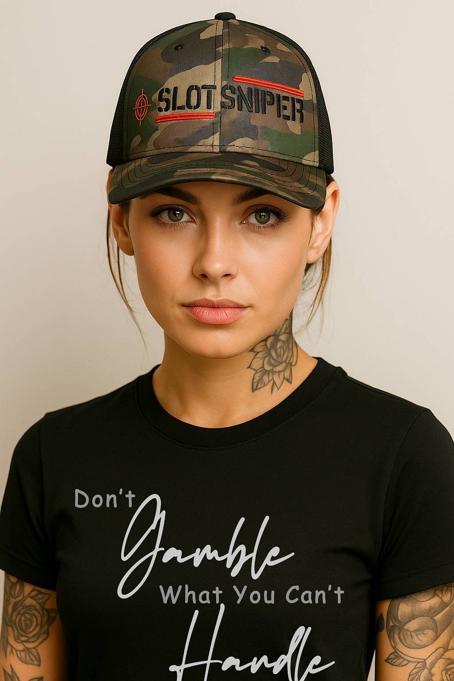 Jackpot Famous "Slot Sniper" Camo Trucker Snapback product image (3)
